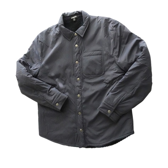 James Perse Yosemite Jacket Size 2 Plaid Lined Performance Blue Stretch - Picture 5 of 6